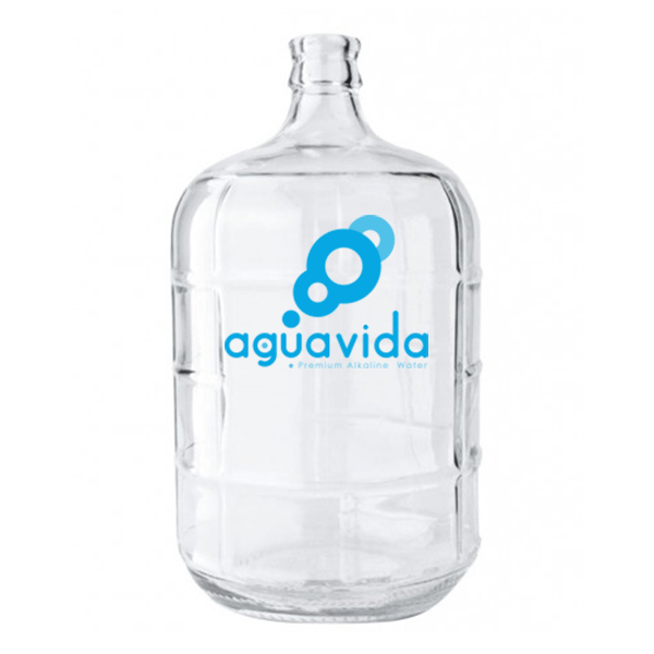 3 Gallon Glass Bottle: Premium Alkaline Water 8.5 - 9.5 pH Delivery